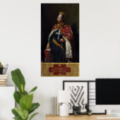 Richard I. the Lionheart King of England, 1841 Poster (Heimbüro)