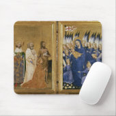 Richard II dargestellt der Jungfrau und dem Kind Mousepad (Mit Mouse)