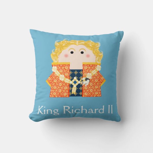 Richard II King of England Kissen (Vorderseite)
