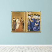 Richard II Vorgestellt für Jungfrau und Kind Leinwanddruck (Insitu (Holzboden))