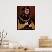 Richard III bekommt einen neuen Kopf (seinen eigen Poster (Küche)