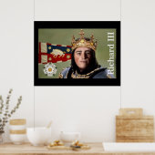 Richard III bereit für den Kampf Poster (Küche)