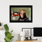 Richard III bereit für den Kampf Poster (Heimbüro)