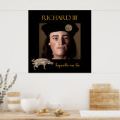 Richard III im Schatten Poster (Küche)
