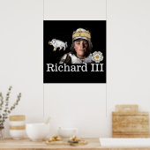 Richard III in Rüstung Poster (Küche)
