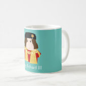 Richard III King of England Kaffeetasse (VorderseiteRechts)