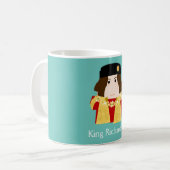 Richard III King of England Kaffeetasse (Vorderseite Links)