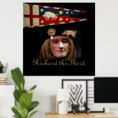 Richard III lächelt! Poster (Heimbüro)