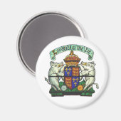 Richard III Motto Magnet (Vorderseite/Rückseite)