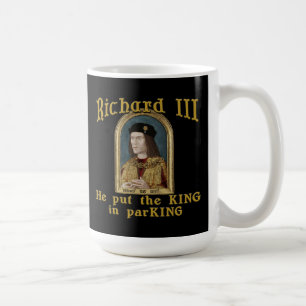 Richard III setzte den König in Parkt-shirt ein Kaffeetasse
