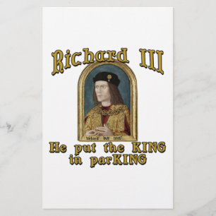 Richard III Stell den König in das ParKING-Hemd