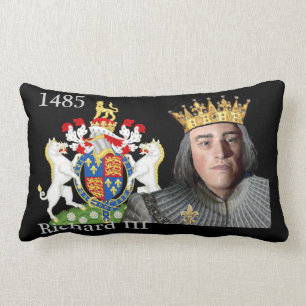 Richard III trägt seine Krone Lendenkissen