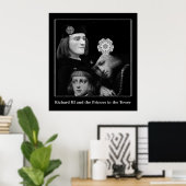 Richard III und die Prinzen im Turm Poster (Heimbüro)