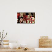 Richard III und Heraldry Flags Poster (Küche)