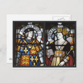 RICHARD III UND QUEEN ANNE OF ENGLAND POSTKARTE (Vorne/Hinten)