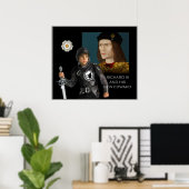 Richard III. und sein Sohn Edward Poster (Heimbüro)