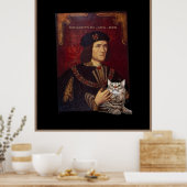 Richard III und seine Katze Poster (Küche)