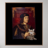 Richard III und seine Katze Poster (Vorne)