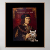 Richard III und seine Katze Poster (Vorne)