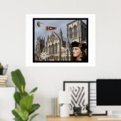 Richard III und York Minster Poster (Heimbüro)