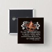 Richard III Zitat Button (Vorne & Hinten)