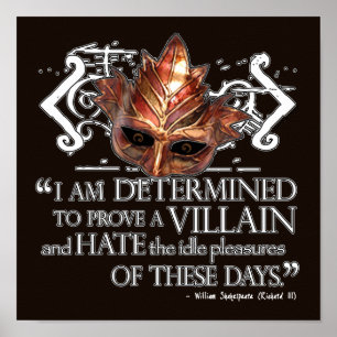 Richard III Zitat Poster