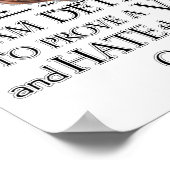 Richard III Zitat Poster (Ecke)