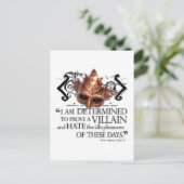 Richard III Zitat Postkarte (Stehend Vorderseite)