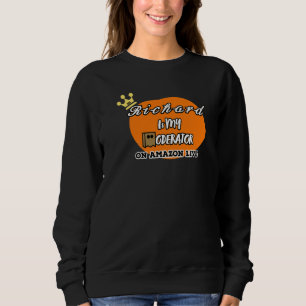 Richard ist mein Moderator 88 christinanicci live Sweatshirt