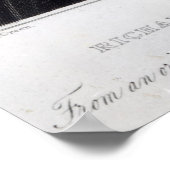 Richard Lovelace Poster (Ecke)