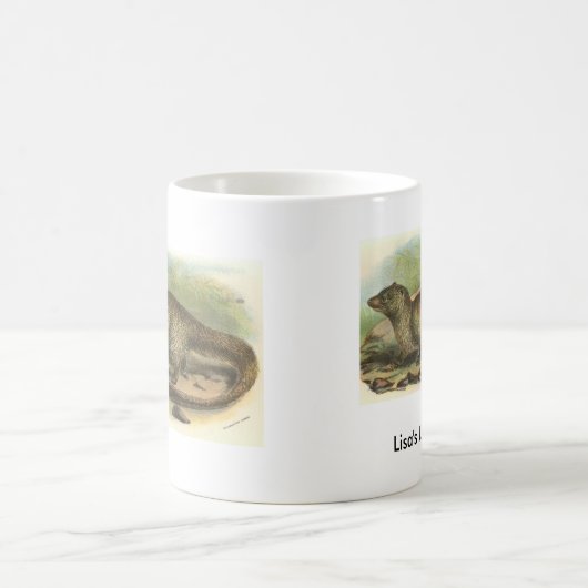 Richard Lydekker - ägyptischer Mungo Kaffeetasse (Mittel)