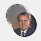 Richard M. Nixon 37 Magnet (Vorderseite/Rückseite)