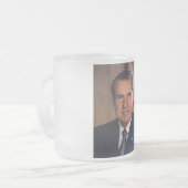 Richard M. Nixon 37 Mattglastasse (Vorderseite Links)