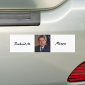 Richard M. Nixon Autoaufkleber (Auf Auto)