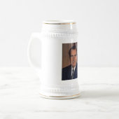 Richard M. Nixon Bierglas (Vorderseite Links)