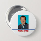 Richard M. Nixon Button (Vorne & Hinten)