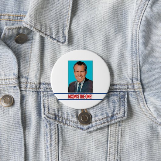Richard M. Nixon Button (Beispiel)