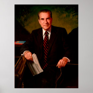 RICHARD M. NIXON von James Anthony Wills Poster