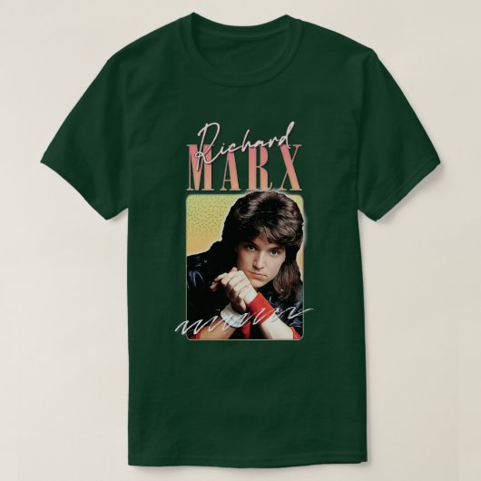 Richard Marx 1980s Retro Aesthetic T-Shirt (Design vorne)