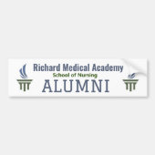 Richard Medical Academy Alumni Autoaufkleber (Vorne)