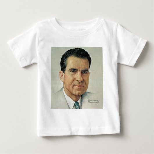 Richard Milhouse Nixon Baby T-shirt (Vorderseite)