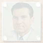 Richard Milhouse Nixon Glasuntersetzer (Rückseite)