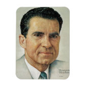 Richard Milhouse Nixon Magnet (Vertikal)