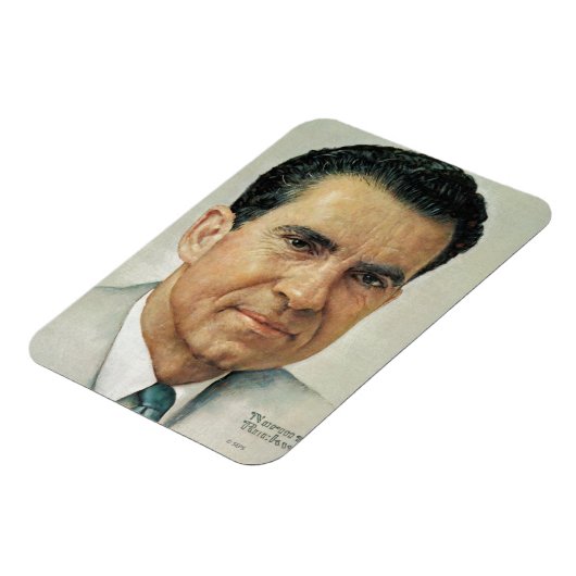 Richard Milhouse Nixon Magnet (Linke Seite)