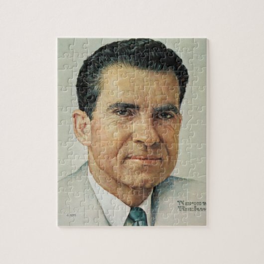 Richard Milhouse Nixon Puzzle (Vertikal)