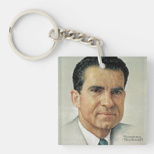 Richard Milhouse Nixon Schlüsselanhänger (Vorderseite)