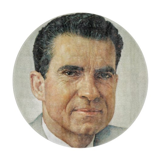 Richard Milhouse Nixon Schneidebrett (Vorderseite)
