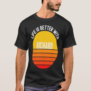 Richard mit Richard T-Shirt