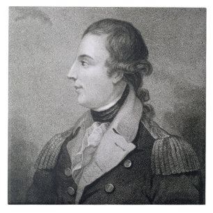 Richard Montgomery (1736-75) graviert von E. Fliese
