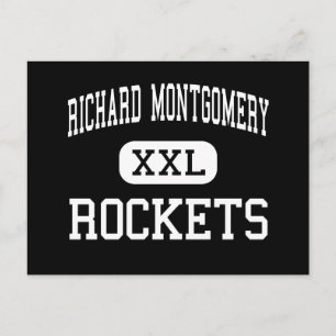 Richard Montgomery - Raketen - Hoch - Rockville Postkarte